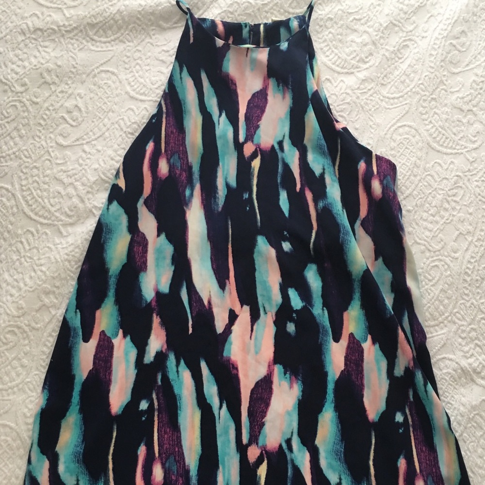 Tyche High Neck Dress